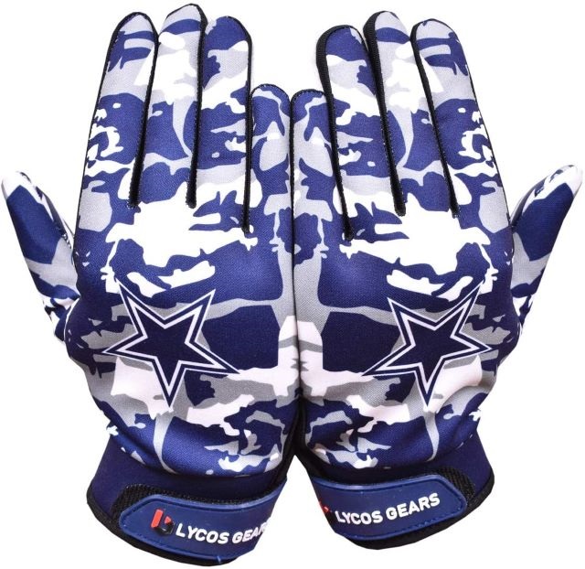 Dallas Cowboys Football Gloves - Eternity Gears