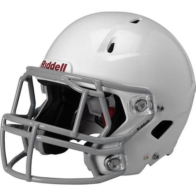 riddell is one of the highest rated football helmet brands